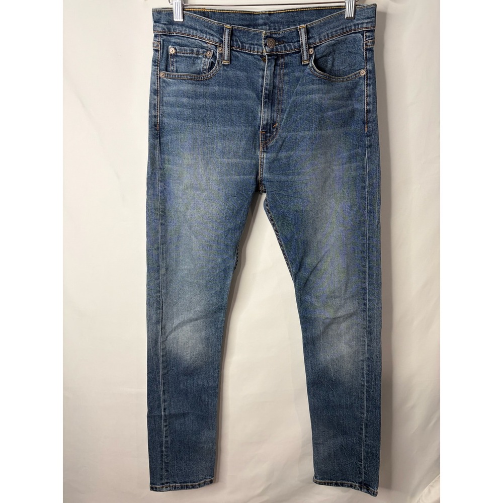 Levis 510 Skinny Jeans Mens 33x32 Medium Wash Blue Stretch Denim Classic USA
